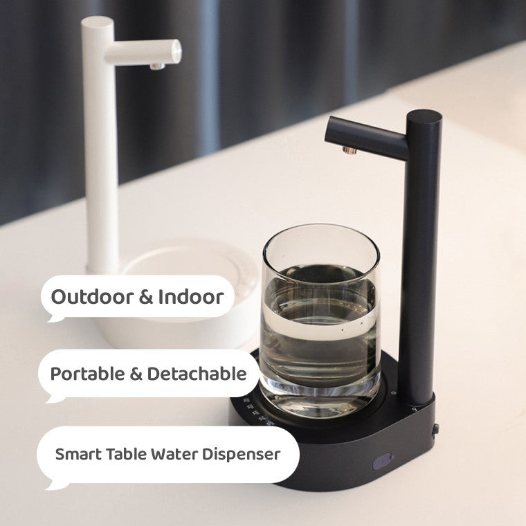 Desk Dispenser Electric Water Bottle Dispenser Rechargeable Water Dispenser