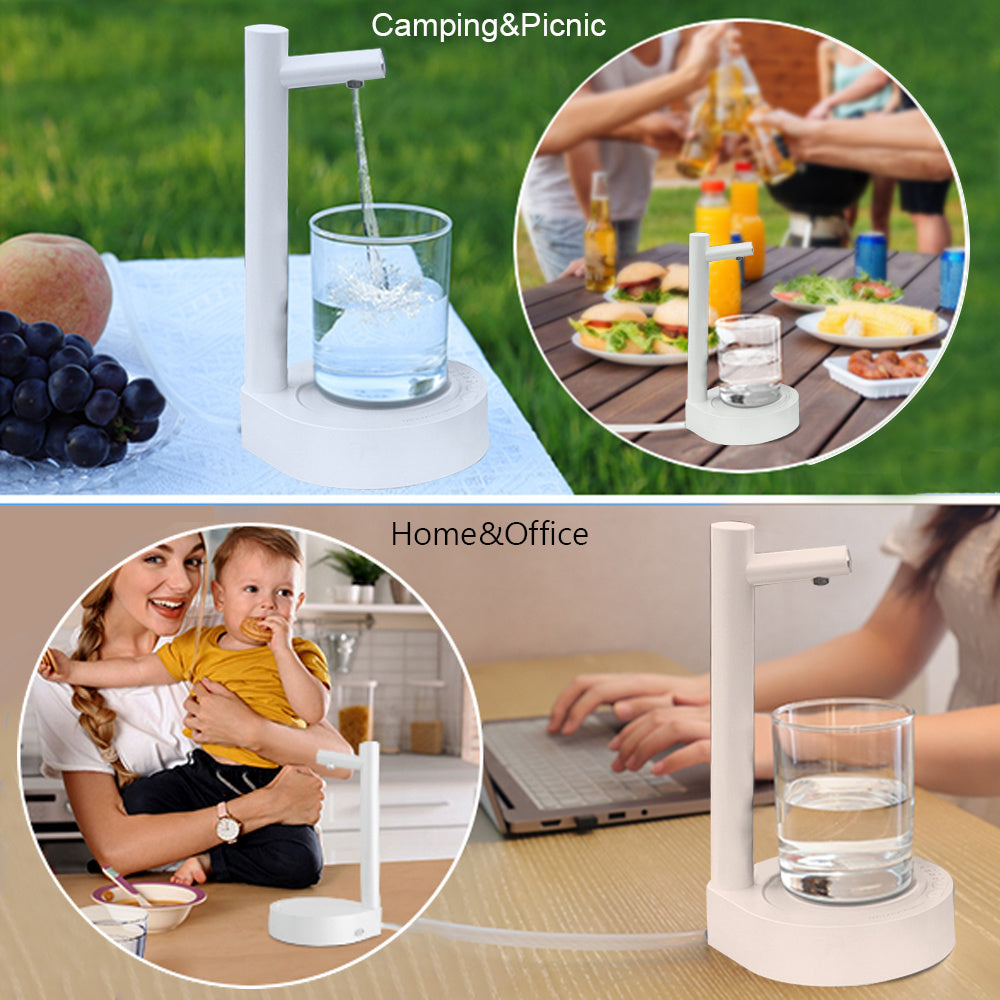 Desk Dispenser Electric Water Bottle Dispenser Rechargeable Water Dispenser